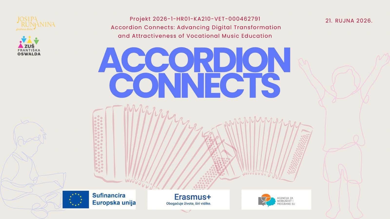 Accordion Connects — Erasmus+ projekt, partnerstvo sa ZUŠ Františka Oswalda